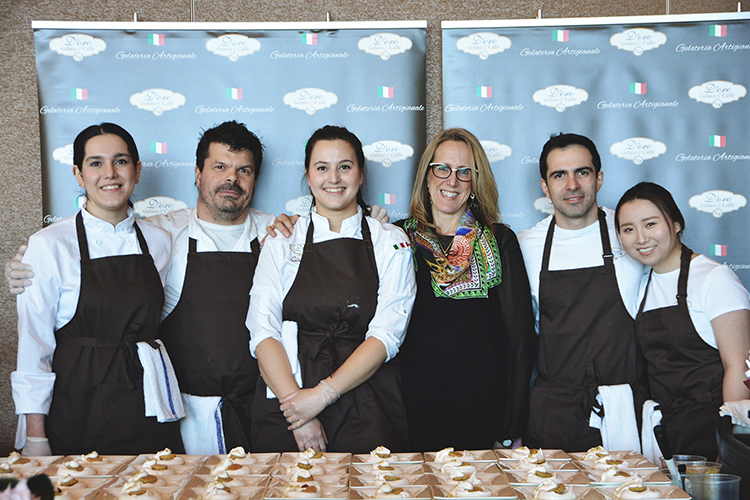 d'oro team at 2019 vancouver wine fest