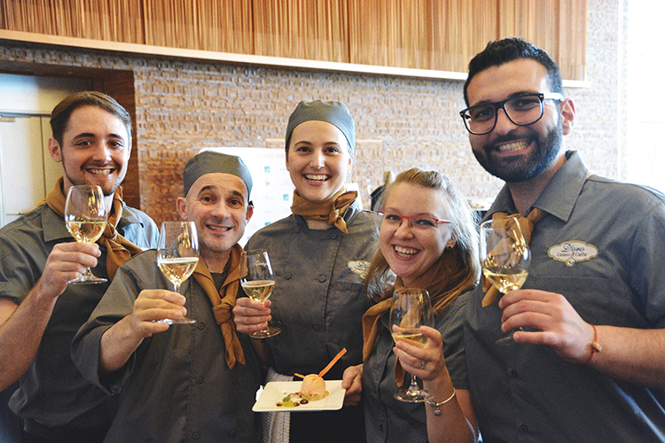 cheers from the 2017 d'oro gelato e caffè team