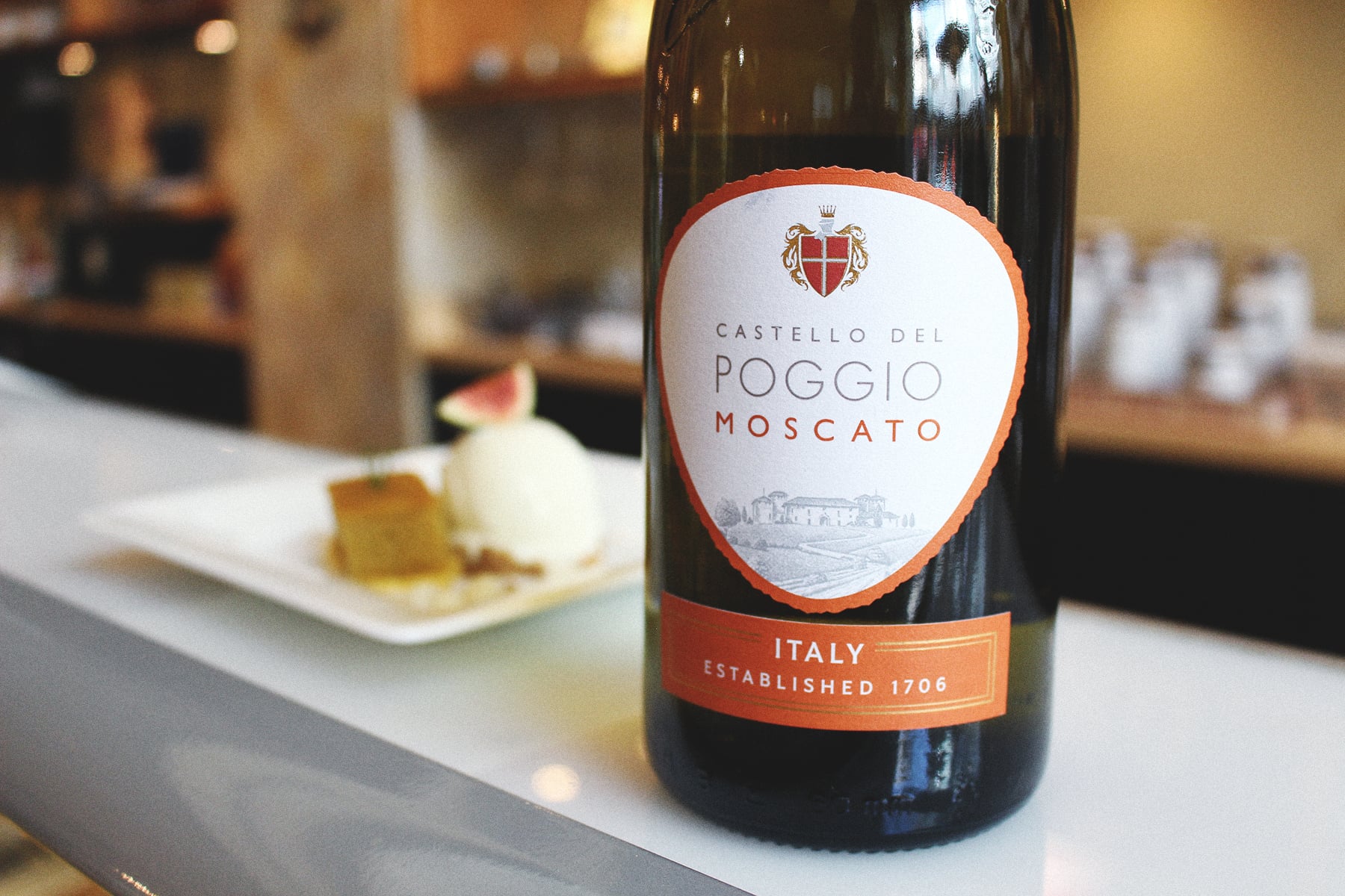 wine paired with dessert