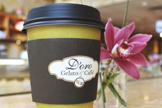 to-go coffee container on restaurant table Consumer Choice Award: Kristina Sonney, Owner of D'oro Gelato e Caffè joins CCA Vice President Jeff Havercroft in Episode Seven of 'Q & CCA' to share what life has been like for a restaurant during these past three months.