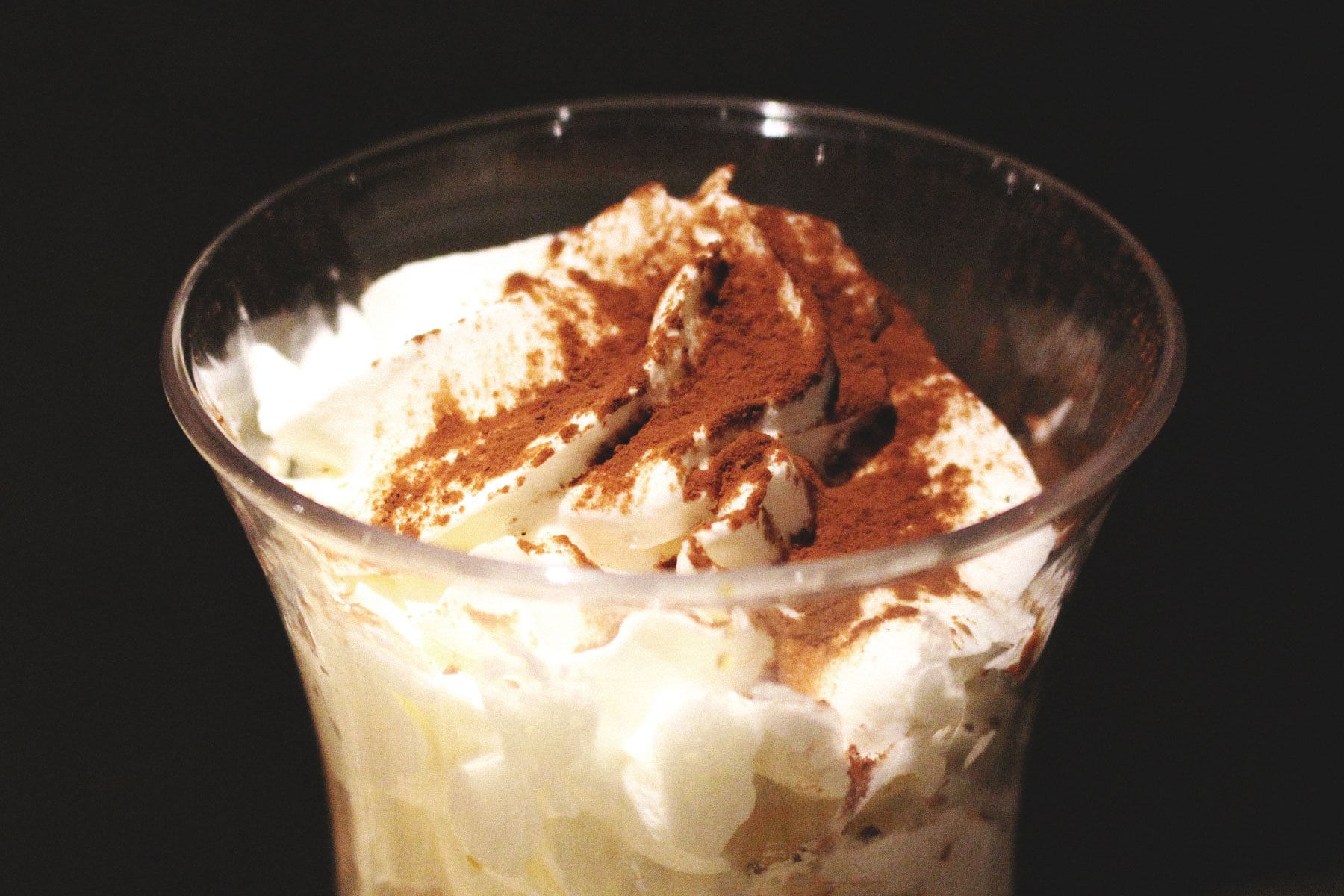 coffee with whipped cream