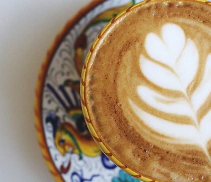 latte art by d'oro gelato e caffè